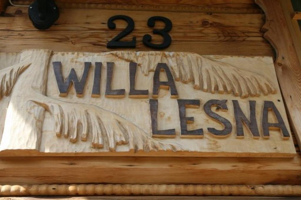 Willa Leśna Zakopane Esterno foto