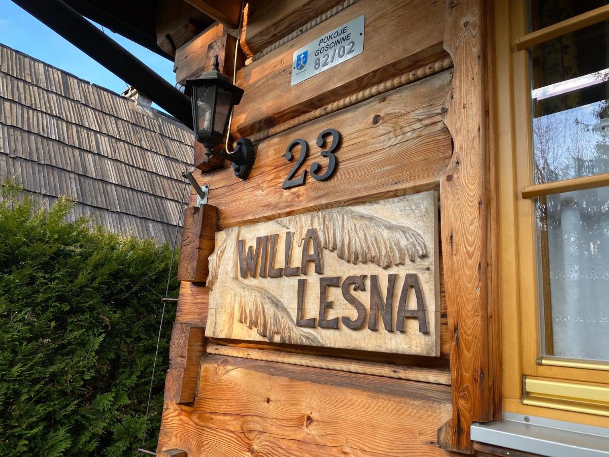 Willa Leśna Zakopane Esterno foto